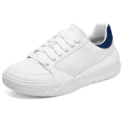 Skechers 斯凯奇 休闲板鞋耐磨耐穿185020 白色/海军蓝色/WNV 38.00