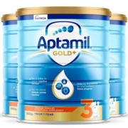 【自营】Aptamil 新西兰爱他美金装较大婴儿奶粉3段乳粉900g*3罐