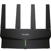 PLUS会员、有券的上：TP-LINK 普联 XDR5410易展版·玄鸟 双频5400M 千兆Mesh无线路由器 黑色