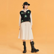 PEACEBIRD WOMEN 太平鸟女装 半身鱼尾裙 AWGFC141271