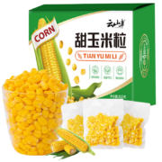 plus会员：云山半 甜玉米粒 80g*10袋 低脂肪*5件