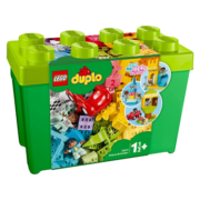 乐高(LEGO)积木 得宝10914 豪华缤纷桶1.5岁+幼儿早教大颗粒 男女孩拼装玩具生日礼物 六一儿童节礼物