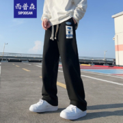 SIPOOSAN 西普森 华夫格男士休闲裤
