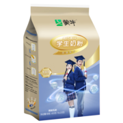 蒙牛 铂金装 高锌高钙学生奶粉400g袋装 儿童青少年 独立小条装25g*16