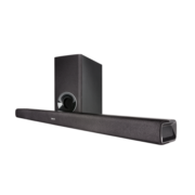 天龙（DENON）DHT-S316 音响 音箱 宽声场家庭影院回音壁 蓝牙音响 客厅电视音响 条形音箱无线低音炮 黑色