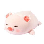 再降价：名创优品（MINISO）裸熊柴犬小猪B-BO弹力超柔毛绒公仔玩偶娃娃抱枕公仔大白鹅公仔 趣味阿柴（32*25cm）