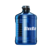 SLUXKE甩货请仓 詹姆斯吨桶吨大容量水杯运动健身顿顿桶耐高温便携水壶 2.3L小皇帝款Tritan+耐温80°