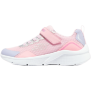 Skechers斯凯奇童鞋女童运动鞋春款4-12岁大童鞋网布鞋儿童跑步鞋302348L 粉红色/多彩色/PKMT 30