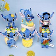 potdemiel Disney 迪士尼 史迪奇盲盒 毛绒公仔钥匙扣挂件
