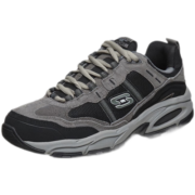 斯凯奇（Skechers）休闲鞋男复古老爹鞋冬季男士运动鞋厚底增高51241 51241-炭灰色/黑色/CCBK 41