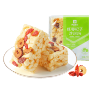 PLUS会员、概率劵：良品铺子 红枣杞子沙琪玛 270g * 18件