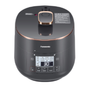 双11预售：Panasonic 松下 2L 迷你 高压锅 电压锅 电饭锅 24小时预约 可拆洗内外盖 SR-PB201-H