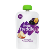 little freddie小皮欧洲原装进口西梅苹果泥100g/袋 6月+婴儿辅食宝宝西梅泥