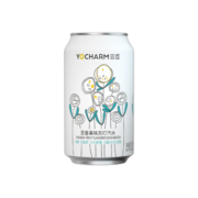 云臣（Yocharm）百香果味苏打汽水 0糖0脂0卡 调酒气泡苏打水 330ml*24罐 整箱