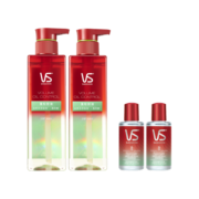 沙宣无硅油蓬松洗发水控油去油清爽洗发露500ml*2赠洗发水50ml*2