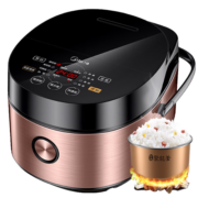 美的（Midea）电饭煲 5升大容量家用智能电饭锅 24小时预约 触摸操控一键柴火饭多功能 MB-FB50E511