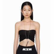 KVK 走秀系列烟坠项链女百搭简约ins网红锁骨链气质轻奢小众饰品