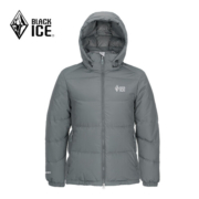 黑冰（BLACKICE）8509天枢PLUS户外防风连帽棉服冬季羽绒服男短款鹅绒700蓬羽绒 灰色-F8509 M