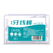 PLUS会员、有券的上：OVDL 牙线棒50支/盒