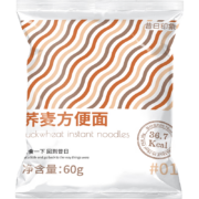 PLUS会员：昔日印象 0脂肪荞麦方便面60g