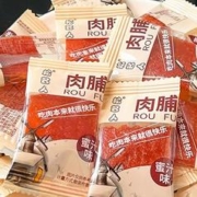 三款加购1元 呆萌豆手撕肉鸡肉猪肉烤肉脯