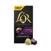L'OR法国进口咖啡胶囊 阿拉比卡豆 苏帕摩5.2g*10粒/盒*7件