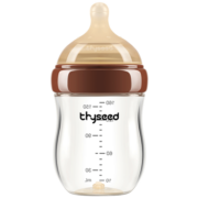 世喜玻璃奶瓶0-6个月新生儿奶瓶防胀气0-3个月婴儿奶嘴160ml（0-1月）