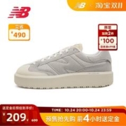 new balance NB官方奥莱 女百搭休闲增高板鞋CT302