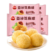 Plus会员:三全 豆沙芝麻球 260g*4袋 共48只*4件
