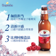 Rosée福佳玫瑰红啤酒精酿果味248ml*6瓶装果啤比利时风味啤酒