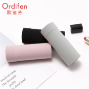 Ordifen 欧迪芬 纯色蕾丝边中腰内裤3条装  多色