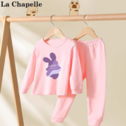 La Chapelle 儿童秋衣秋裤套装
