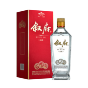 叙府品藏 52度五粮浓香型白酒 叙府大曲纯粮食固态发酵白酒口粮酒 500ml*1瓶