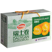 达利园面包瑞士卷香蕉味720g下午茶零食蛋糕卷代餐(新老包装随机发货)