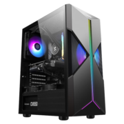 京天 Duel D68 i5-12400F/GTX1660S 6G/500G/16G/3年上门/吃鸡电竞游戏台式直播组装电脑整机DIY游戏主机UPC