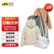 浣洗 洗衣洗鞋服务 衣鞋任洗 羽绒服/衬衫/运动鞋等 电子券有效期1年 全国免费取送 衣鞋任洗1件