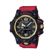 卡西欧（CASIO）手表 G-SHOCK 大泥王黑红男士运动手表 石英表 GWG-1000GB-4A