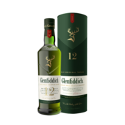 格兰菲迪（Glenfiddich）12年苏格兰斯佩赛区单一麦芽威士忌洋酒700ml