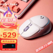 logitech 罗技 G705 2.4G蓝牙 Lightspeed 双模无线鼠标 8200DPI RGB 白色