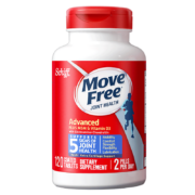 PLUS会员、有券的上：Move Free 益节 氨糖硫酸软骨素钙片蓝瓶120粒加量装