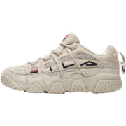 双11预售：FILA 斐乐 斐乐篮球鞋 女鞋 BARRICADE低帮 燕麦色-T12W941206AOM 37.5