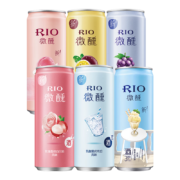京东百亿补贴：锐澳（RIO）预调鸡尾酒果酒微醺3度 330ml*6罐+赠气泡水*2罐（6种口味）