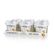 限地区：CLASSY·KISS 卡士 CLASSY.KISS）草莓果粒鲜酪乳 100g*6杯*3件