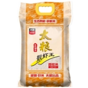 太粮靓虾王香软米5kg油粘米家用长粒南方大米10斤装新大米