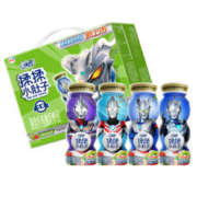 QQ星伊利揉揉小肚子乳酸菌180ml*16盒/箱草莓猕猴桃味酸奶 礼盒装