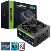 鑫谷（Segotep）AM1000W ATX3.0白牌全模组电源（原生PCIE5.0/支持4090 4070Ti/台式游戏电脑主机箱电源）