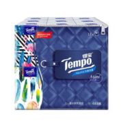 Tempo 得宝 手帕纸4层*5张*18包天然无香纸巾小包 面巾纸