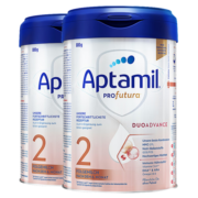 爱他美（Aptamil）【品牌官方授权】德国爱他美白金版Aptamil双重HMO婴幼儿配方奶粉 白金2段-2罐【入会到手199/罐】