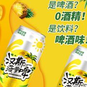 汉斯 菠萝啤500ml*12罐碳酸饮料经典汽水整箱 1件装 国潮好货