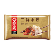 龍鳯（LOnGFOnG）龙凤 三鲜水饺 609g/盒 约35-40只 早餐水饺 速冻饺子 蒸饺 煎饺